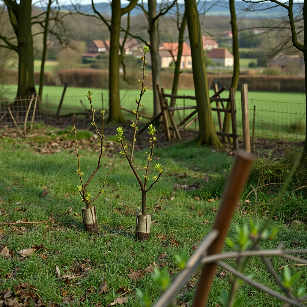 Shock as vandals strike community woodland